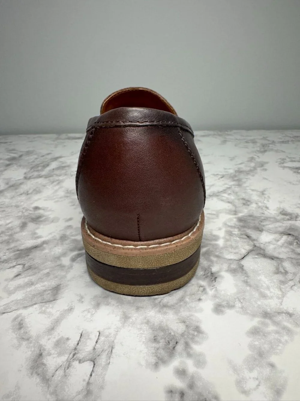 Earth Javas Penny Loafers Women's Size 8.5W, Dark Brown, Excellent Pre-owned